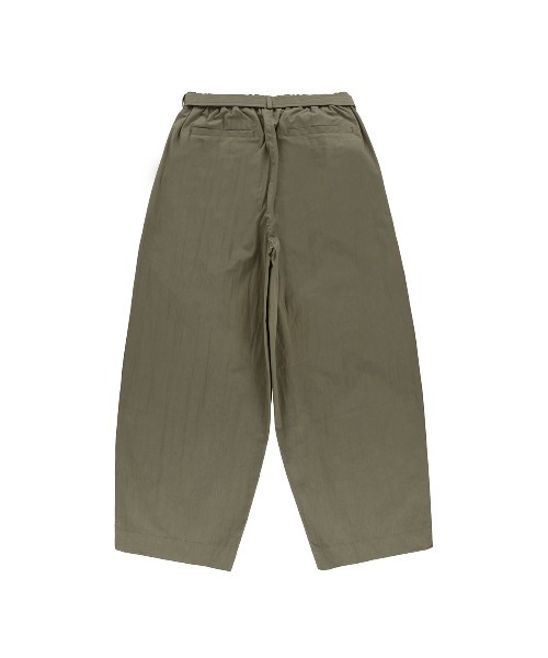 ALEXIA STAM（アリシアスタン）の「Barrel Leg Pants /ワイドタックパンツ（その他パンツ・レディース・カーキ/チャコールグレー・S/M）」の16枚目の写真