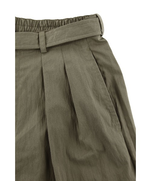 ALEXIA STAM（アリシアスタン）の「Barrel Leg Pants /ワイドタックパンツ（その他パンツ・レディース・カーキ/チャコールグレー・S/M）」の18枚目の写真