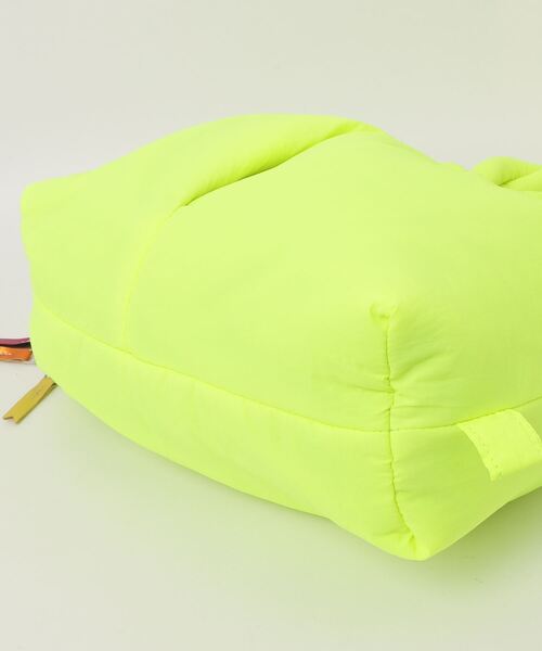 COMMON WARE（コモンウェアー）の「EM:cheek チーク puff kinchaku 2WAY tote パフ巾着2WAYショルダーバッグ（ショルダーバッグ・レディース・ブラック/パープル/グレー/イエロー・FREE）」の14枚目の写真