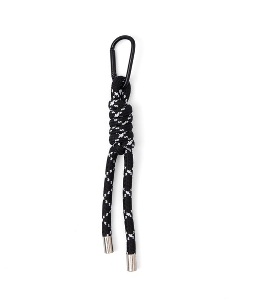 VitaFelice（ヴィータフェリーチェ）の「コードストラップチャーム パラコードキーホルダー カラビナ付き（チャーム・レディース・ブラック/ブラウン/ブラック系/ミント/ブルー系・FREE）」の18枚目の写真