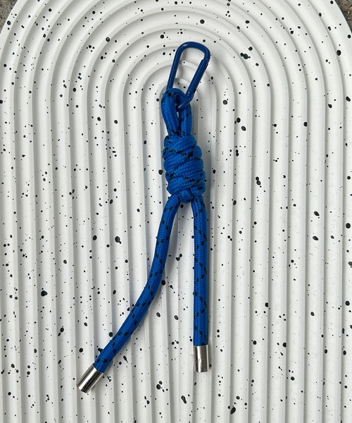 VitaFelice（ヴィータフェリーチェ）の「コードストラップチャーム パラコードキーホルダー カラビナ付き（チャーム・レディース・ブラック/ブラウン/ブラック系/ミント/ブルー系・FREE）」の14枚目の写真