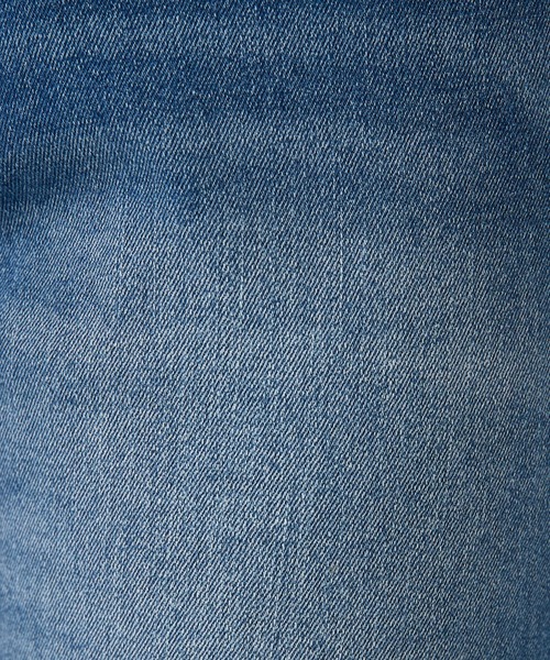 COLLAGE GALLARDAGALANTE（コラージュガリャルダガランテ）の「Q.anos/セルフカットフレアデニム（デニムパンツ・レディース・ブルー/ブラック/インディゴブルー・1/0）」の4枚目の写真