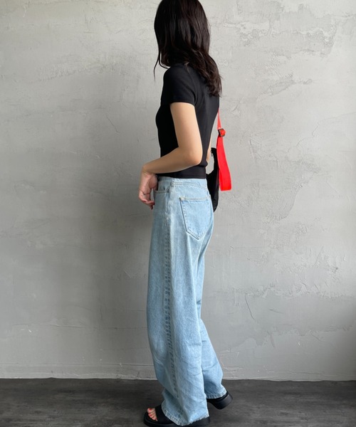 TODAYFUL/トゥデイフル] コンパクト シアーTシャツ（Tシャツ