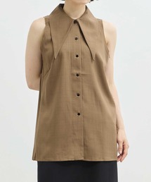 シャツ/ブラウス(半袖/袖なし) louren louren｜ローレン のシャツ/ブラウス（袖なし）通販 - ZOZOTOWN