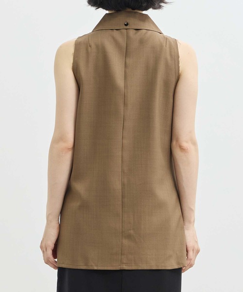 ZOZOTOWN限定》【Louren/ローレン】big collar blouse/ビッグ