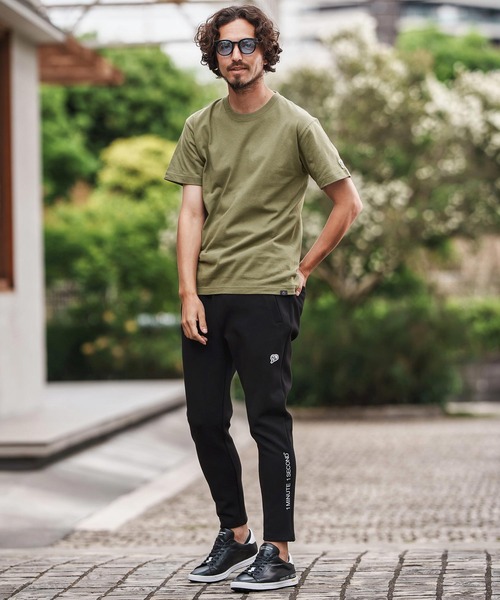 1minute 1second（ワンミニットワンセカンド）の「mt9840-7oz short sleeve t-shirt  with back print Tシャツ（Tシャツ/カットソー・メンズ・ホワイト/ブラック/ネイビー/オリーブ・S/M/L/XL）」の8枚目の写真