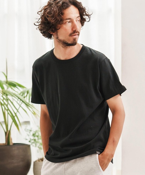 1minute 1second（ワンミニットワンセカンド）の「mt9840-7oz short sleeve t-shirt  with back print Tシャツ（Tシャツ/カットソー・メンズ・ホワイト/ブラック/ネイビー/オリーブ・S/M/L/XL）」の16枚目の写真