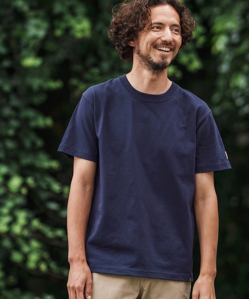1minute 1second（ワンミニットワンセカンド）の「mt9840-7oz short sleeve t-shirt  with back print Tシャツ（Tシャツ/カットソー・メンズ・ホワイト/ブラック/ネイビー/オリーブ・S/M/L/XL）」の19枚目の写真