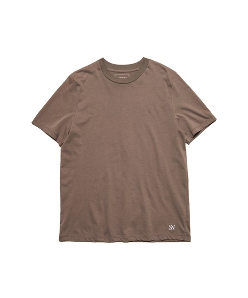 SOPHNET.(ソフネット)の「ELS COTTON TEE(Tシャツ/カットソー・メンズ・カーキ/ブラウン/ネイビー/ホワイト/ブラック・1/2/4/3/5)」の3枚目の写真