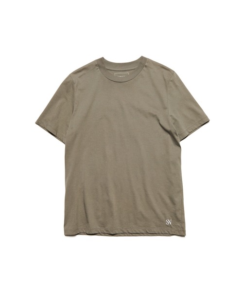 SOPHNET.(ソフネット)の「ELS COTTON TEE(Tシャツ/カットソー・メンズ・カーキ/ブラウン/ネイビー/ホワイト/ブラック・1/2/4/3/5)」の4枚目の写真