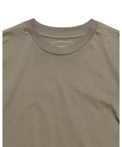 SOPHNET.(ソフネット)の「ELS COTTON TEE(Tシャツ/カットソー・メンズ・カーキ/ブラウン/ネイビー/ホワイト/ブラック・1/2/4/3/5)」の14枚目の写真