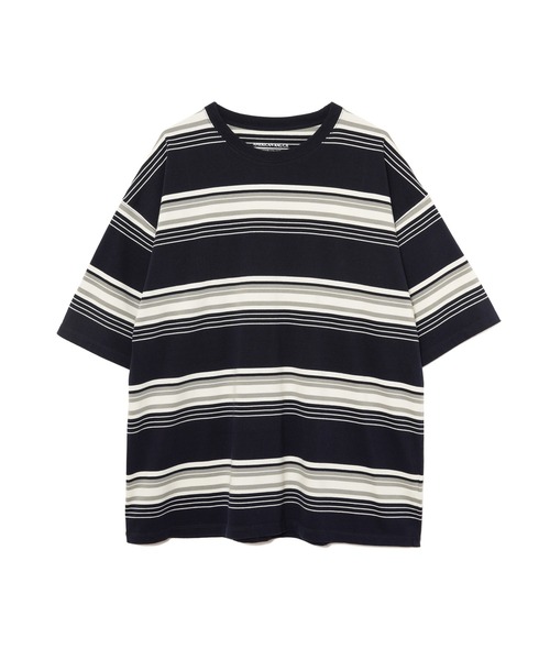 AMERICAN RAG CIE(アメリカンラグシー)の「【MEN , WOMEN】for BAYFLOW シックボーダーTシャツ(Tシャツ/カットソー・メンズ・グレー/ワイン/ネイビー・M/L)」の3枚目の写真