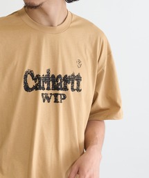 Carhartt WIP(�J�[�n�[�g�_�u�����[�A�C�s�[)�́yCARHARTT WIP�zSHORT SLEEVE SPREE HALFTONEI032874(T�V���c/�J�b�g�\�[)