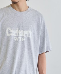 Carhartt WIP(�J�[�n�[�g�_�u�����[�A�C�s�[)�́yCARHARTT WIP�zSHORT SLEEVE SPREE HALFTONEI032874(T�V���c/�J�b�g�\�[)