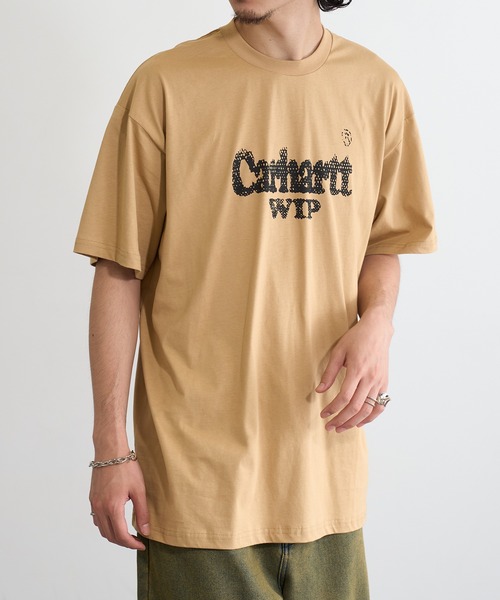 Carhartt WIP（カーハートダブリューアイピー）の「【CARHARTT WIP】SHORT SLEEVE SPREE HALFTONEI032874（Tシャツ/カットソー・メンズ・ブラック/グレー/ベージュ/ホワイト・S/M/L/XL）」の17枚目の写真