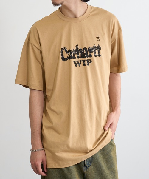 Carhartt WIP（カーハートダブリューアイピー）の「【CARHARTT WIP】SHORT SLEEVE SPREE HALFTONEI032874（Tシャツ/カットソー・メンズ・ブラック/グレー/ベージュ/ホワイト・S/M/L/XL）」の15枚目の写真