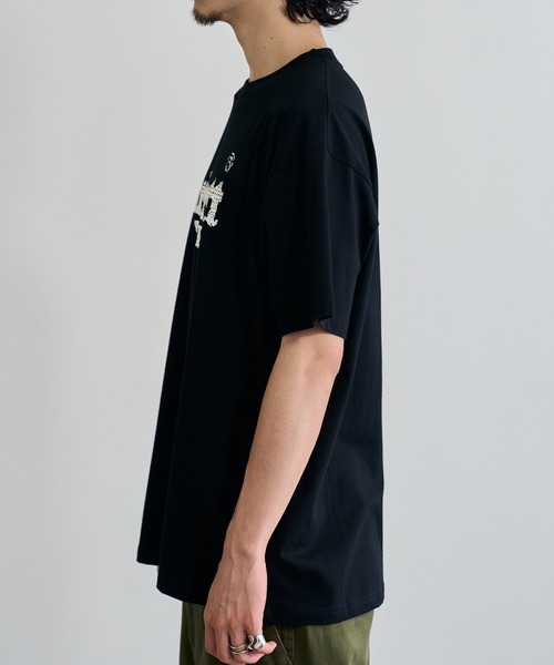 Carhartt WIP（カーハートダブリューアイピー）の「【CARHARTT WIP】SHORT SLEEVE SPREE HALFTONEI032874（Tシャツ/カットソー・メンズ・ブラック/グレー/ベージュ/ホワイト・S/M/L/XL）」の6枚目の写真