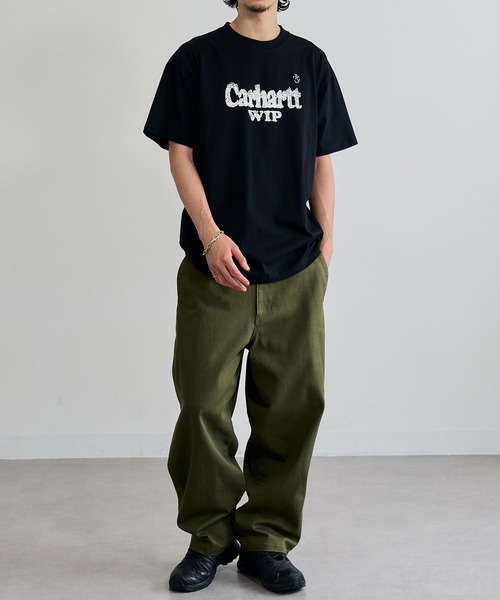 Carhartt WIP（カーハートダブリューアイピー）の「【CARHARTT WIP】SHORT SLEEVE SPREE HALFTONEI032874（Tシャツ/カットソー・メンズ・ブラック/グレー/ベージュ/ホワイト・S/M/L/XL）」の9枚目の写真