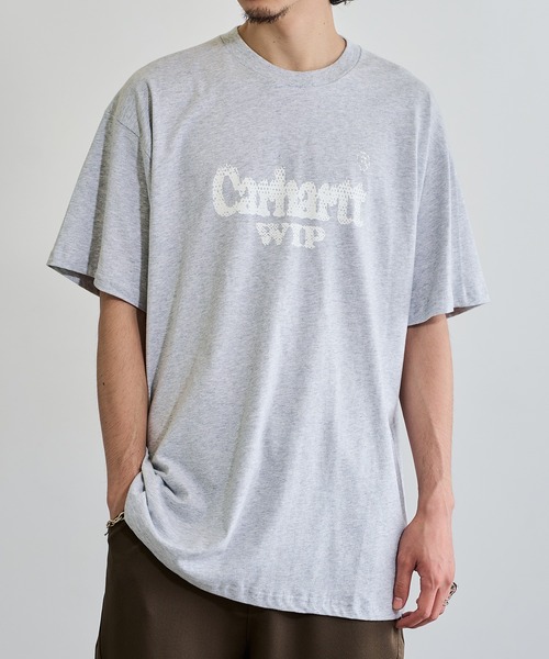 Carhartt WIP（カーハートダブリューアイピー）の「【CARHARTT WIP】SHORT SLEEVE SPREE HALFTONEI032874（Tシャツ/カットソー・メンズ・ブラック/グレー/ベージュ/ホワイト・S/M/L/XL）」の10枚目の写真