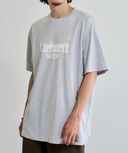 Carhartt WIP（カーハートダブリューアイピー）の「【CARHARTT WIP】SHORT SLEEVE SPREE HALFTONEI032874（Tシャツ/カットソー・メンズ・ブラック/グレー/ベージュ/ホワイト・S/M/L/XL）」の12枚目の写真