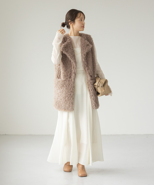 【みかん】NOBLE エアリーパッファーロングコート みかん様専用】NOBLE エアリーパッファーロングコート Noble（ノーブル