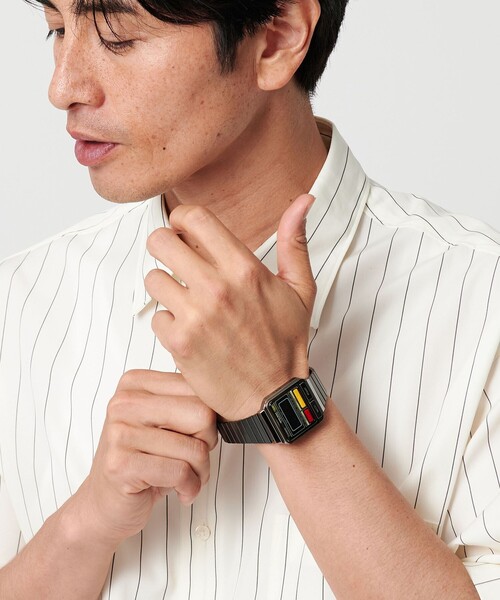 時計 CASIO CLASSIC / A120WEGG-1BJF CASIO】カシオ クラシック A120WEGG-1BJF クオーツ ガン