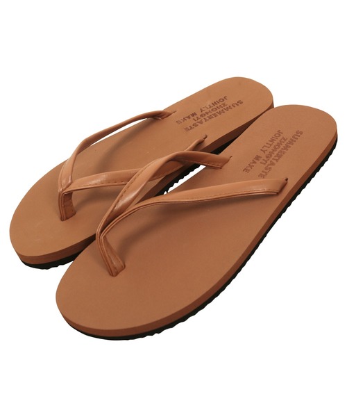 KOBE LETTUCE(コウベレタス)の「軽量フラットトングサンダル(サンダル・レディース・キャメル/グレー/ブラック・S/M/L)」の17枚目の写真