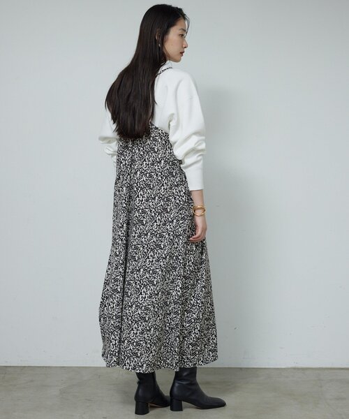 スッキリ見え/シーズンレス】ディープVキャミワンピース（ワンピース