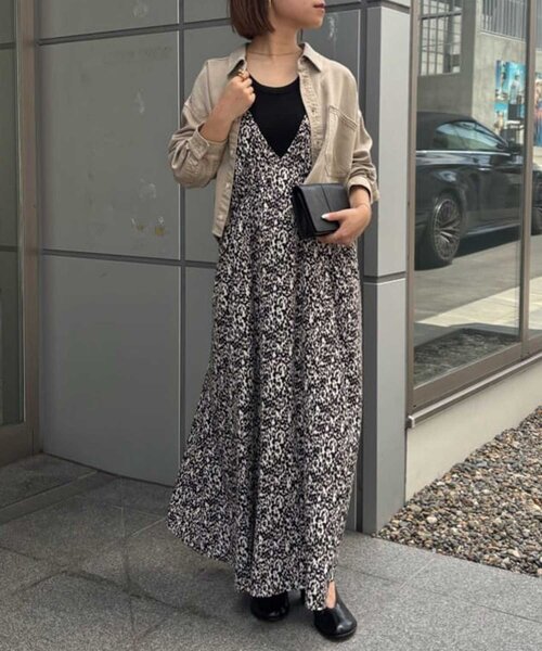 シーズンレス】ディープVキャミワンピース（ワンピース