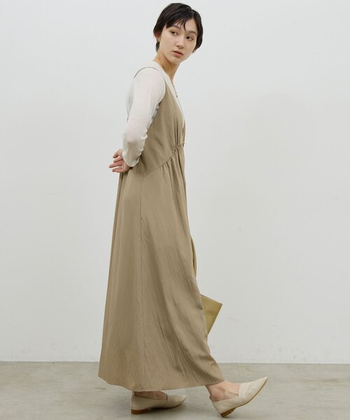 シーズンレス】ディープVキャミワンピース（ワンピース
