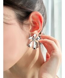 RESEXXY | メタリックフラワーピアス(ピアス（両耳用）)