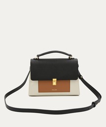 CULLNI | Clasp lock Leather Pocket Hand Bag(ショルダーバッグ)