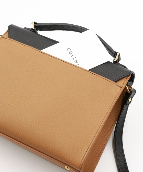 Clasp lock Leather Pocket Hand Bag（ショルダーバッグ）｜CULLNI