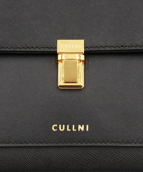 Clasp lock Leather Pocket Hand Bag（ショルダーバッグ）｜CULLNI