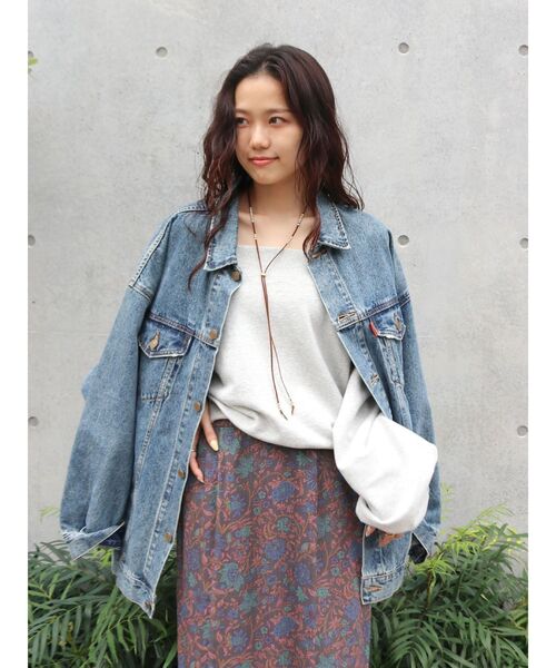 Ungrid（アングリッド）の「オフショルスウェット（スウェット・レディース・ボルドー/グリーン系その他/ライトグレー/ブラック・FREE）」の14枚目の写真