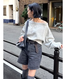 Ungrid | オフショルスウェット(スウェット)