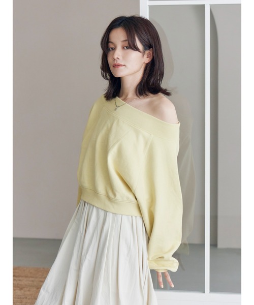 オフショルスウェット（スウェット）｜Ungrid（アングリッド）の