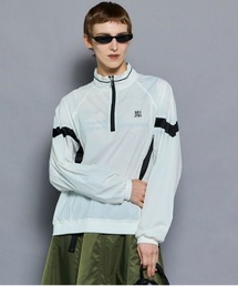 MAISON SPECIAL（メゾンスペシャル）の「【25AW PRE-ORDER】RUSH Logo Nylon Sporty Tops/RUSHロゴナイロンスポーティートップス【MAISON SPECIAL/メゾンスペシャル】（Tシャツ/カットソー・レディース）」