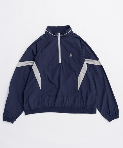 MAISON SPECIAL（メゾンスペシャル）の「RUSH Logo Nylon Sporty Tops