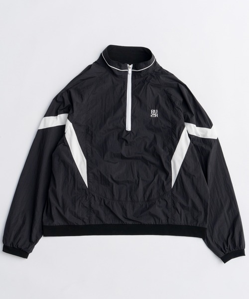 MAISON SPECIAL（メゾンスペシャル）の「RUSH Logo Nylon Sporty Tops