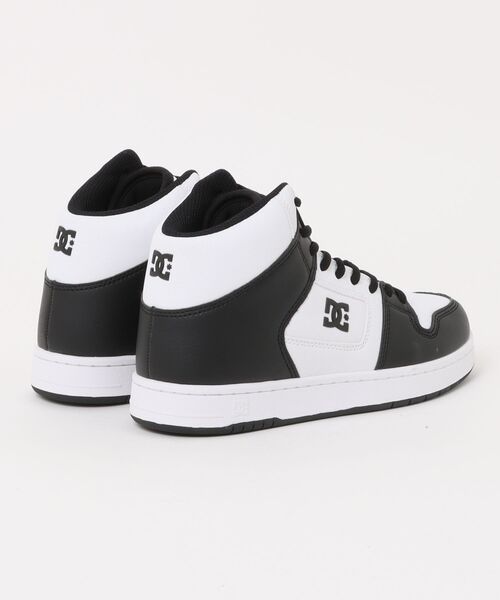 DC SHOES(ディーシーシューズ)の「DC SHOES ディーシーシューズ MANTECA 4 HI SN レディーススニーカー ハイカット(マンテカ4ハイSN) DM005301 WBW(スニーカー・レディース・ホワイト×ブラック・23.5cm/23.0cm/25.0cm/24.5cm/24.0cm)」の2枚目の写真