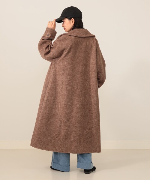 CAROLINA GLASER（カロリナ グレイサー）の「リボン コート（その他アウター・レディース・ブラウン・MEDIUM/SMALL）」の8枚目の写真