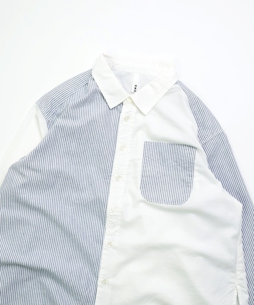 D.M.G.（ドミンゴ）の「[D.M.G. / ディーエムジー] オックスシャンブレーナチュラルシャツ（シャツ/ブラウス・レディース・ホワイト系その他・2）」の16枚目の写真