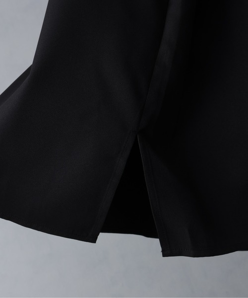 welise(ウェライズ)の「welise×犬飼京 -ephemeral- リッチドレープスムース ビックカラー&カフス 2wayオープンカラー/レギュラーカラー シャツ(シャツ/ブラウス・メンズ・ブラック/ホワイト・XS/L/M/S)」の18枚目の写真