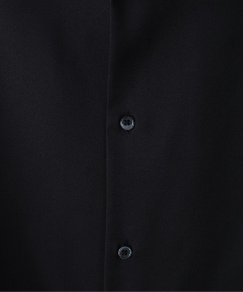 welise(ウェライズ)の「welise×犬飼京 -ephemeral- リッチドレープスムース ビックカラー&カフス 2wayオープンカラー/レギュラーカラー シャツ(シャツ/ブラウス・メンズ・ブラック/ホワイト・XS/L/M/S)」の16枚目の写真