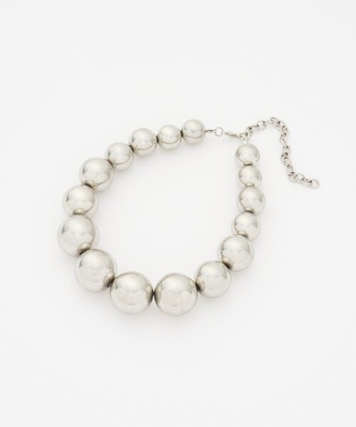 CIAOPANIC(チャオパニック)の「【Lumé/ルメ】BIGボールネックレス(ネックレス・レディース・ゴールド/シルバー・FREE)」の5枚目の写真