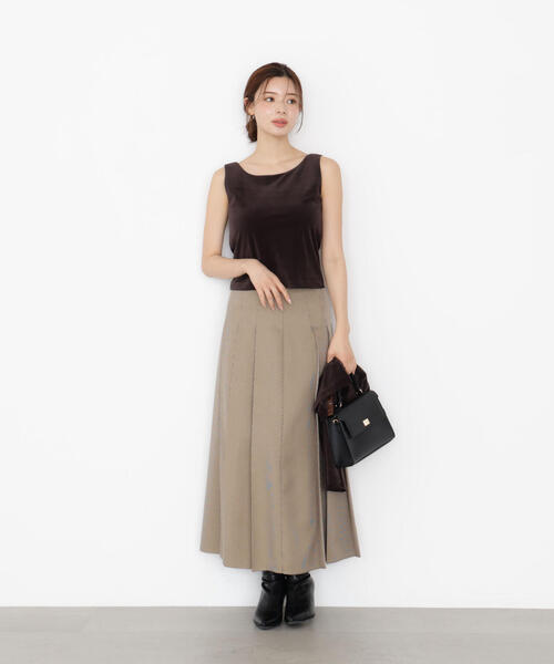 PROPORTION BODY DRESSING（プロポーションボディドレッシング）の「プリーツスカート / 1215220918（スカート・レディース・ベージュ/ブラウン系その他・P/S/MEDIUM）」の18枚目の写真