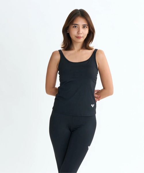 ROXY(ロキシー)の「MY 1ST ROXY TANK/ロキシータンクトップ/ロキシー水陸両用速乾UVケアカップ付きタンクトップ(水着)(タンクトップ・レディース・グレー/バーガンディー/グリーン/ブラック・LARGE/MEDIUM/SMALL)」の18枚目の写真