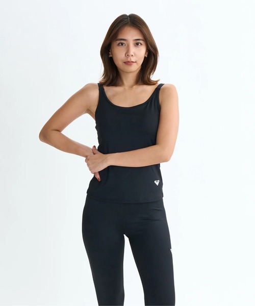 ROXY(ロキシー)の「MY 1ST ROXY TANK/ロキシータンクトップ/ロキシー水陸両用速乾UVケアカップ付きタンクトップ(水着)(タンクトップ・レディース・グレー/バーガンディー/グリーン/ブラック・LARGE/MEDIUM/SMALL)」の20枚目の写真