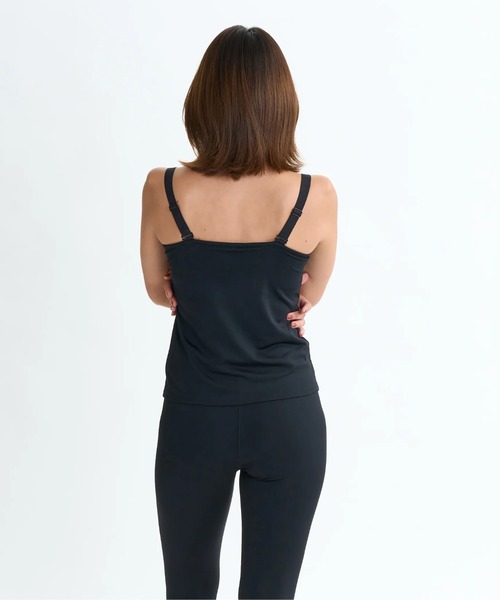 ROXY(ロキシー)の「MY 1ST ROXY TANK/ロキシータンクトップ/ロキシー水陸両用速乾UVケアカップ付きタンクトップ(水着)(タンクトップ・レディース・グレー/バーガンディー/グリーン/ブラック・LARGE/MEDIUM/SMALL)」の21枚目の写真